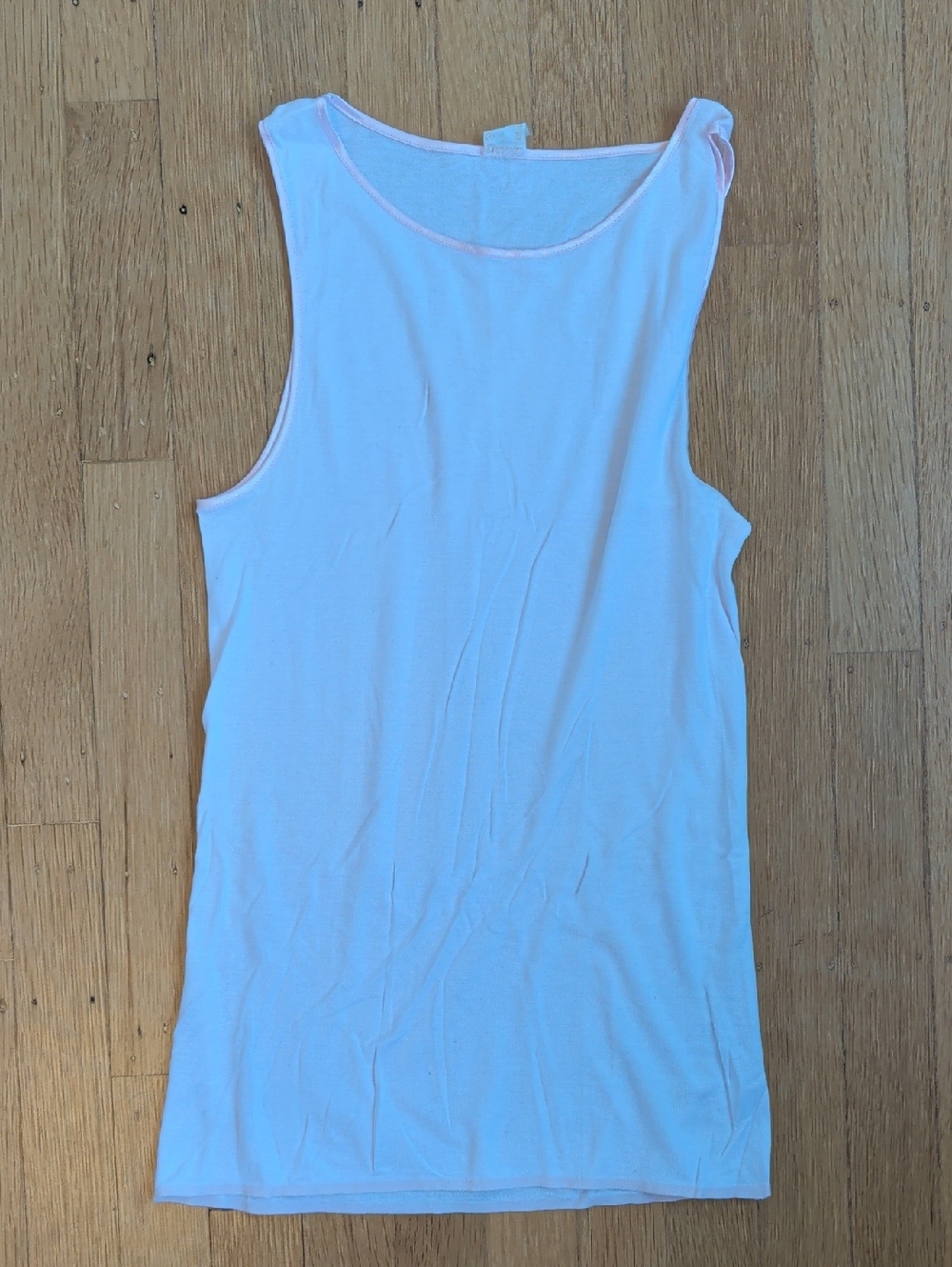 Hanro Light Pink Sleeveless Tank Top